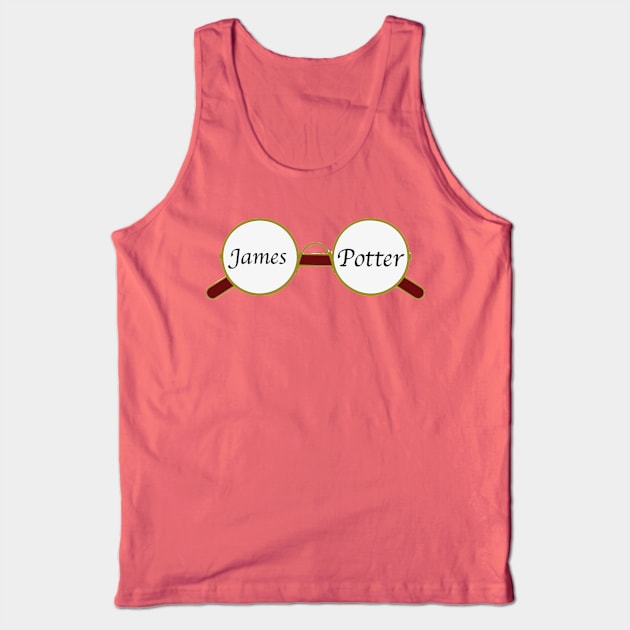 James Potter Glasses Tank Top by ThePureAudacity